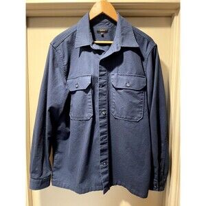 Quince Men Double-brushed Stretch Overshirt Jacket Large